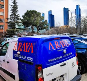 empresa de servicio de control de plagas en comunidad propietarios Madrid